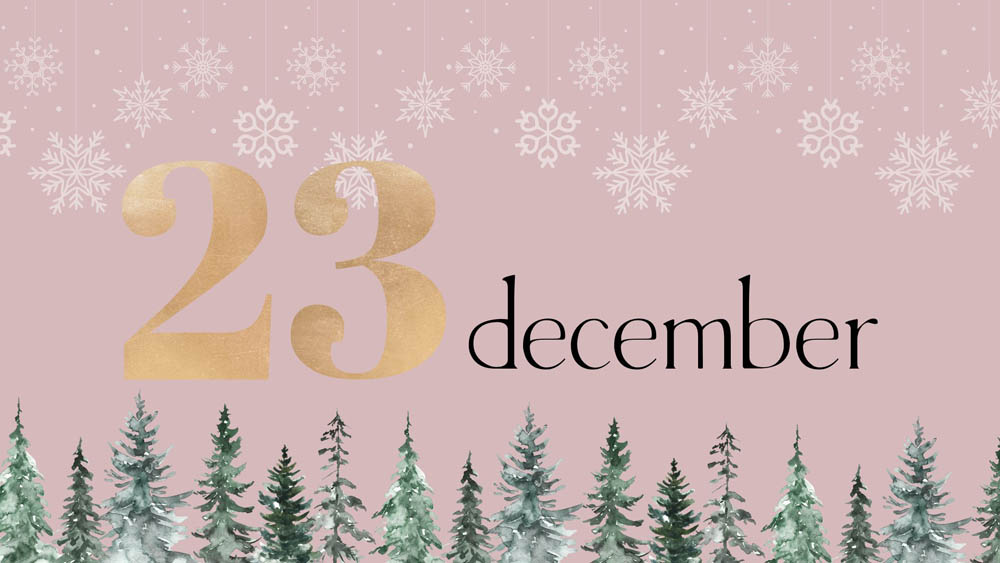 Julkalender Cover För Mailen/video Liggande 23