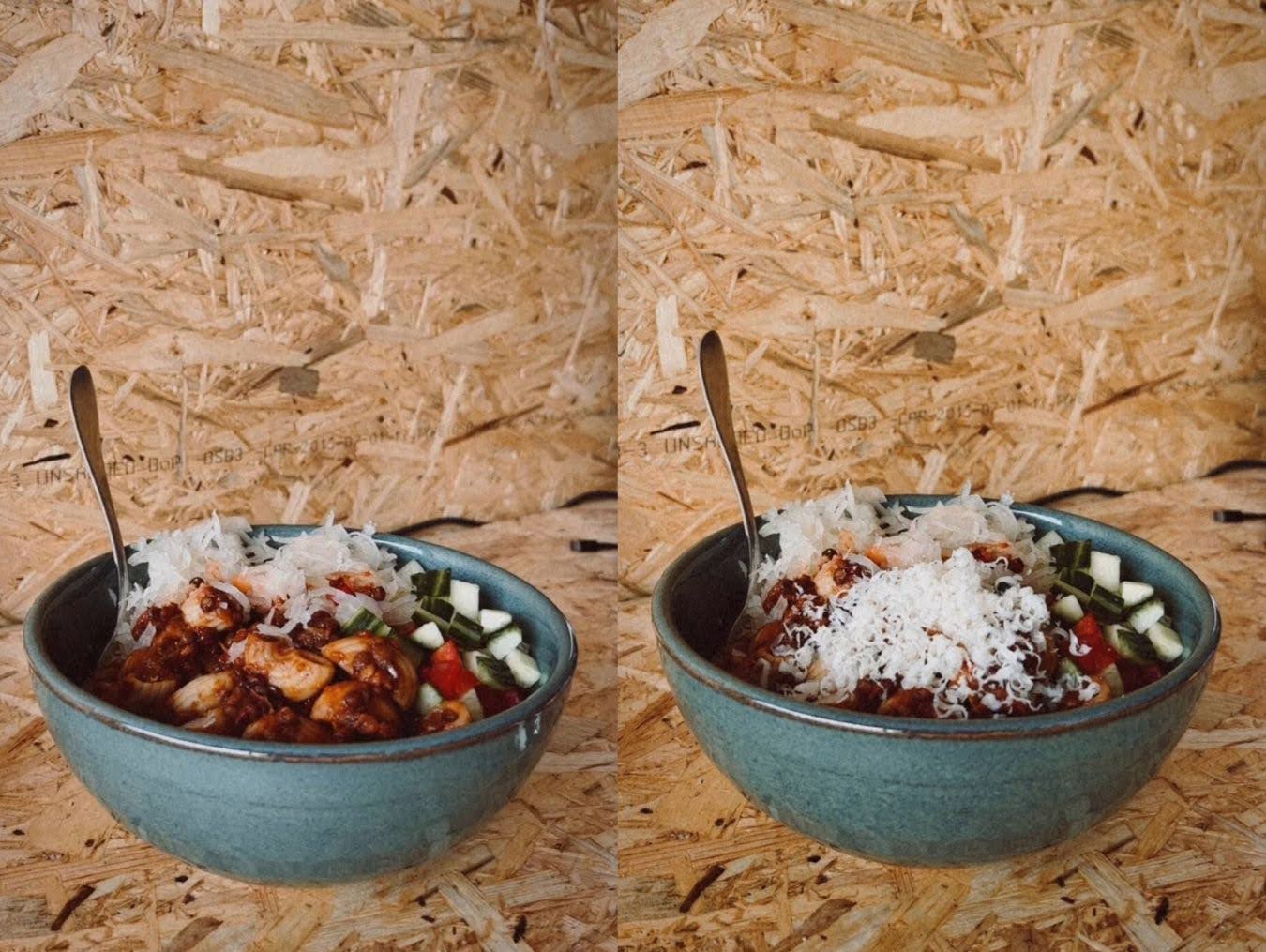 Beluga bolognese